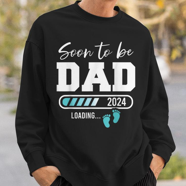 Soon To Be Dad Est 2024 New Dad Pregnancy Sweatshirt Gifts for Him