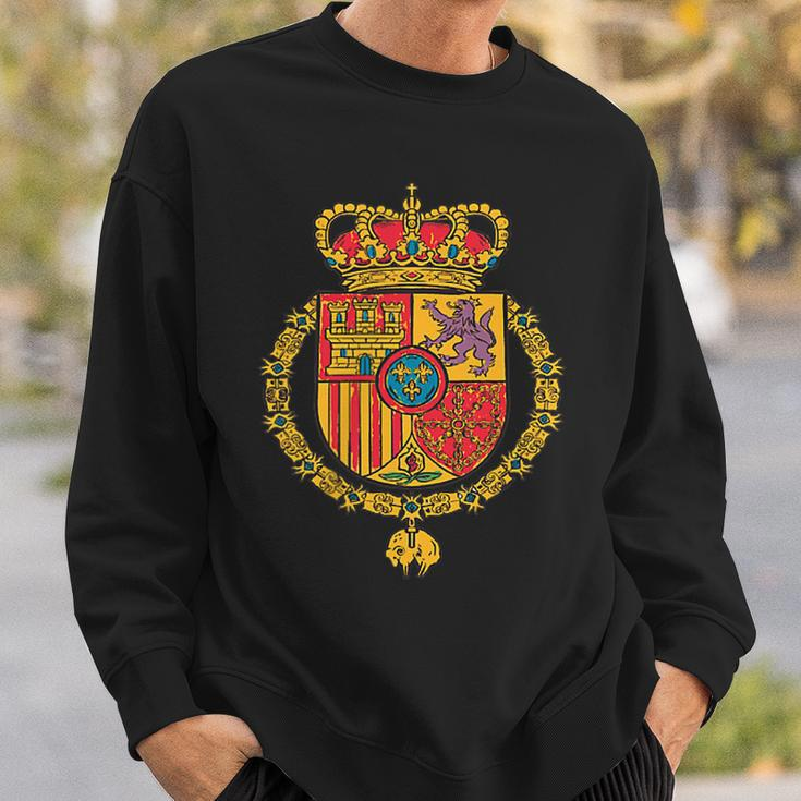 Spain Spanish Flag Symbol Spanish Pride Espana Spanish Roots Sweatshirt Gifts for Him