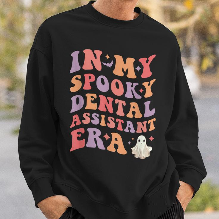 In My Spooky Dental Assistant Era Halloween Sweatshirt Gifts for Him