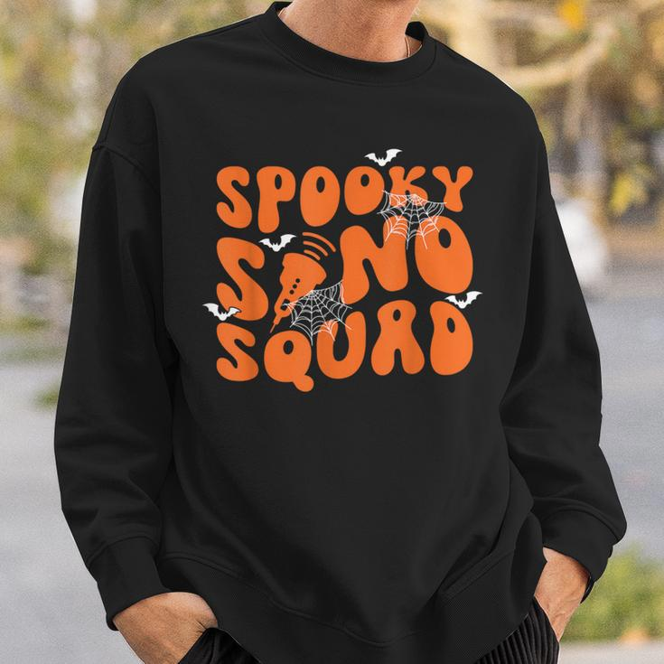 Spooky Sonographer Halloween Ultrasound Tech And Sono Squad Sweatshirt Gifts for Him