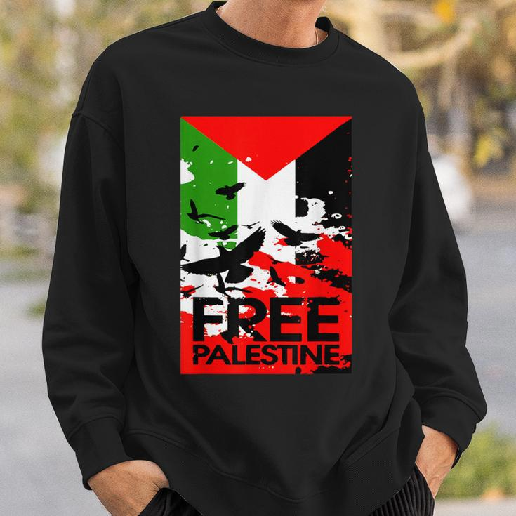 I Stand With Palestine For Their Freedom Free Palestine Sweatshirt Gifts for Him