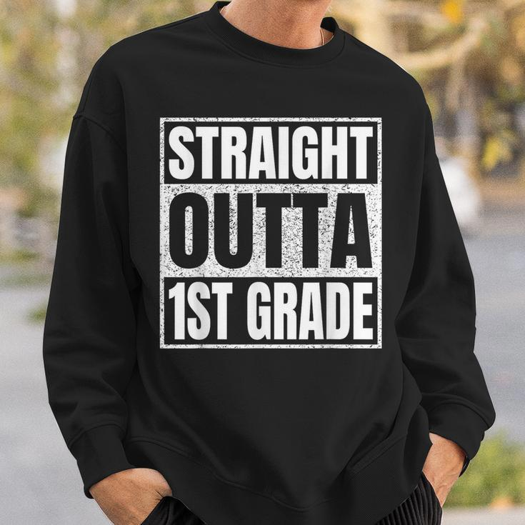 Straight Outta 1St Grade School Graduation Class Of 2023 Sweatshirt Gifts for Him