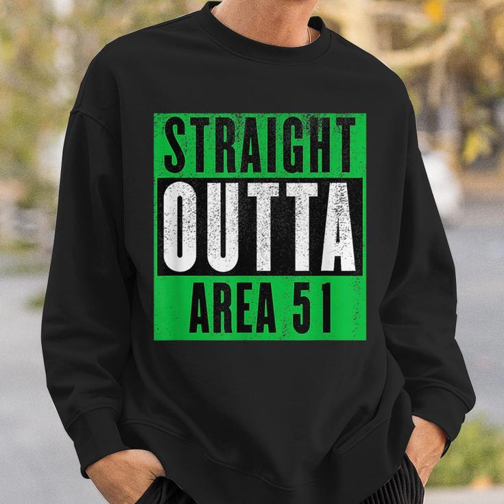 Straight Outta Area 51 | Funny Storm Area 51 Event Sweatshirt Gifts for Him