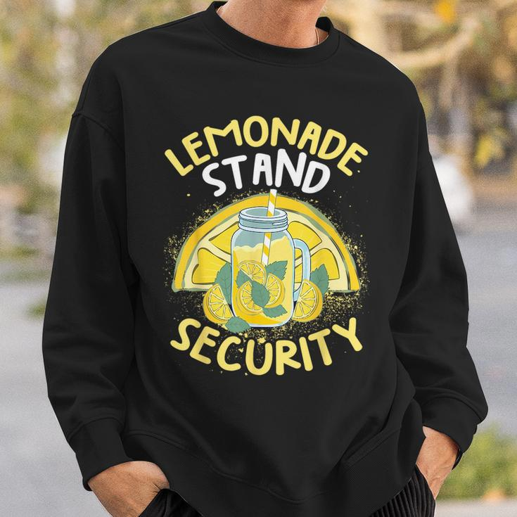 Summer Fun Lemonade Stand Security Boss Lemonade Crew Sweatshirt Gifts for Him