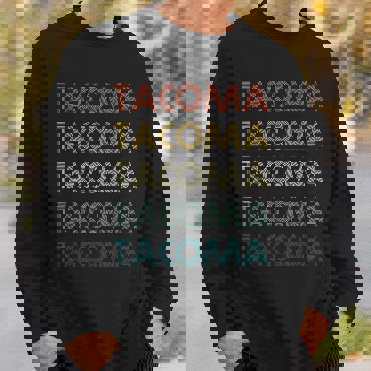 Tacoma Washington Pride Vintage State Retro 70S Washington Sweatshirt Gifts for Him