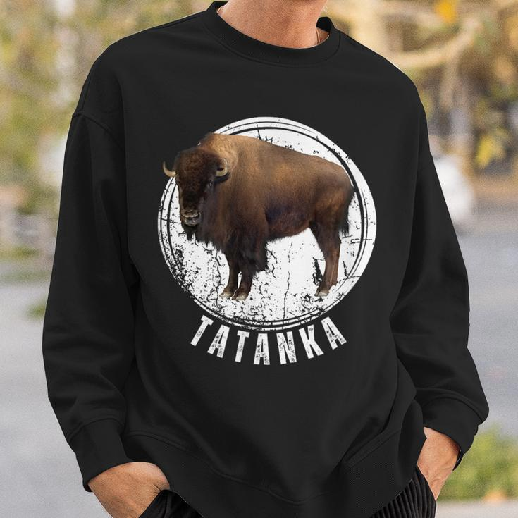 Tatanka Buffalo Bison Tatanka Animal Sweatshirt Gifts for Him