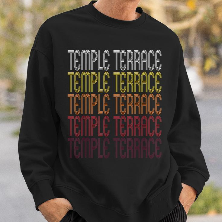 Temple Terrace Fl Vintage Style Florida Sweatshirt Gifts for Him
