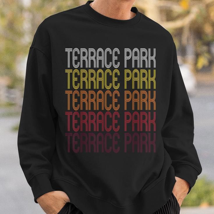 Terrace Park Oh Vintage Style Ohio Sweatshirt Gifts for Him
