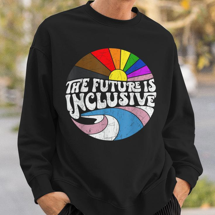The Future Is Inclusive Lgbt Gay Rights Pride Sweatshirt Gifts for Him
