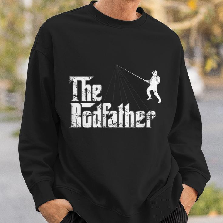 The Rodfather For The Avid Angler And Fisherman Sweatshirt Gifts for Him