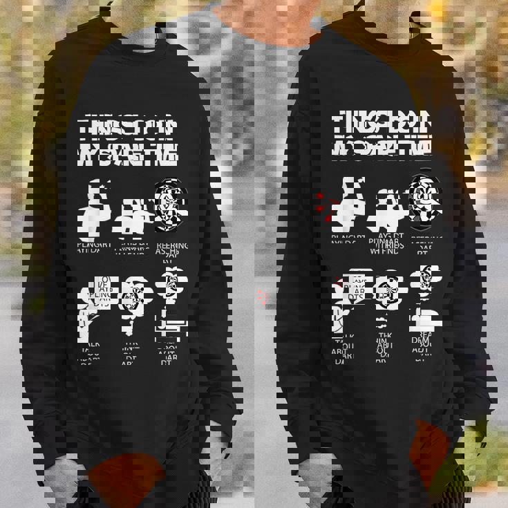 Things I Do In My Spare Time Darts Darts Funny Gifts Sweatshirt Gifts for Him