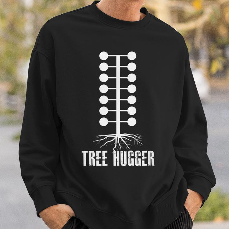 Tree Hugger Car Racing Race Car Drag Racer Racing Funny Gifts Sweatshirt Gifts for Him
