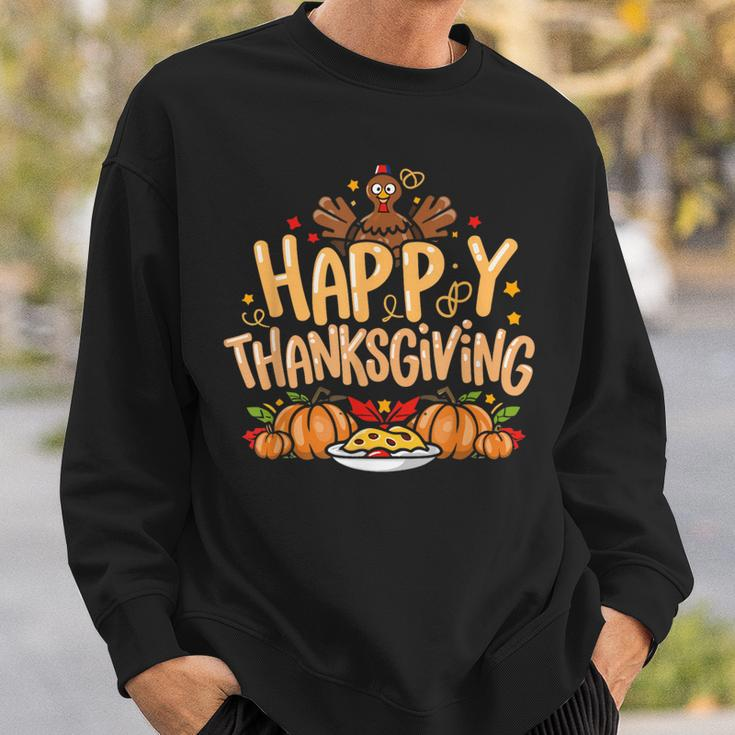 Turkey Day Happy Thanksgiving Family Dinner Thanksgiving Sweatshirt Gifts for Him