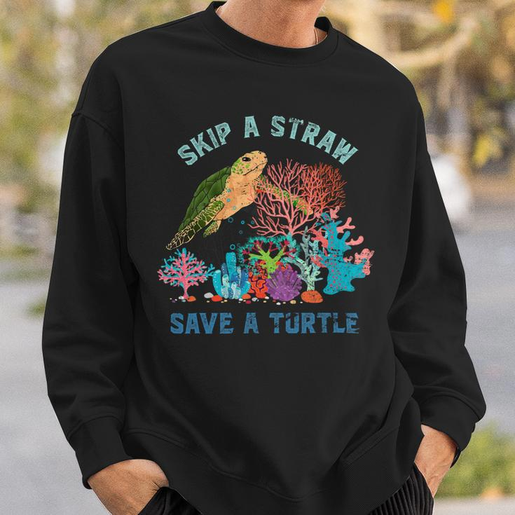Turtle Gift Lover Sea Animal Environmental Awareness Ocean Turtle 99 Turtles Sweatshirt Gifts for Him