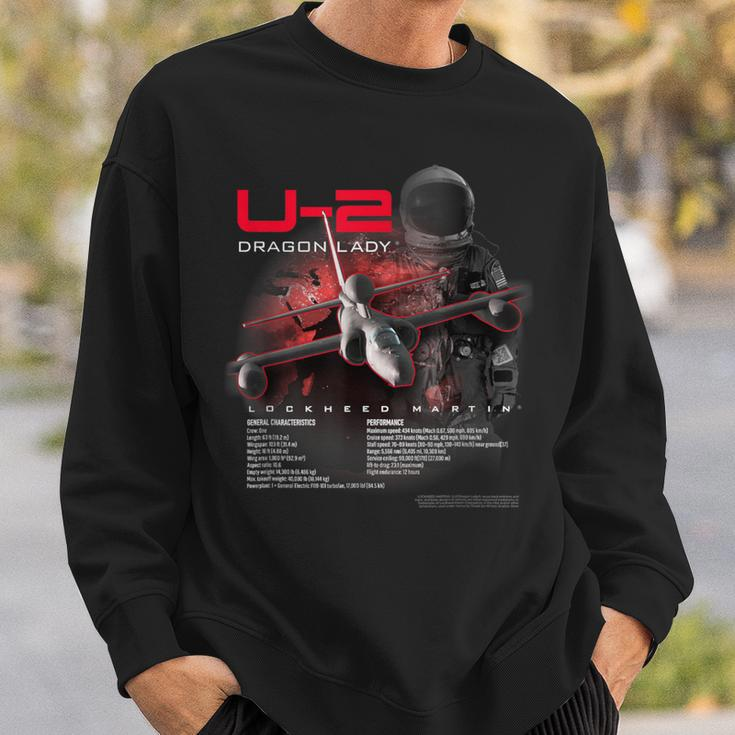 U-2 Dragon Lady High Altitude Reconnaissance Sweatshirt Gifts for Him