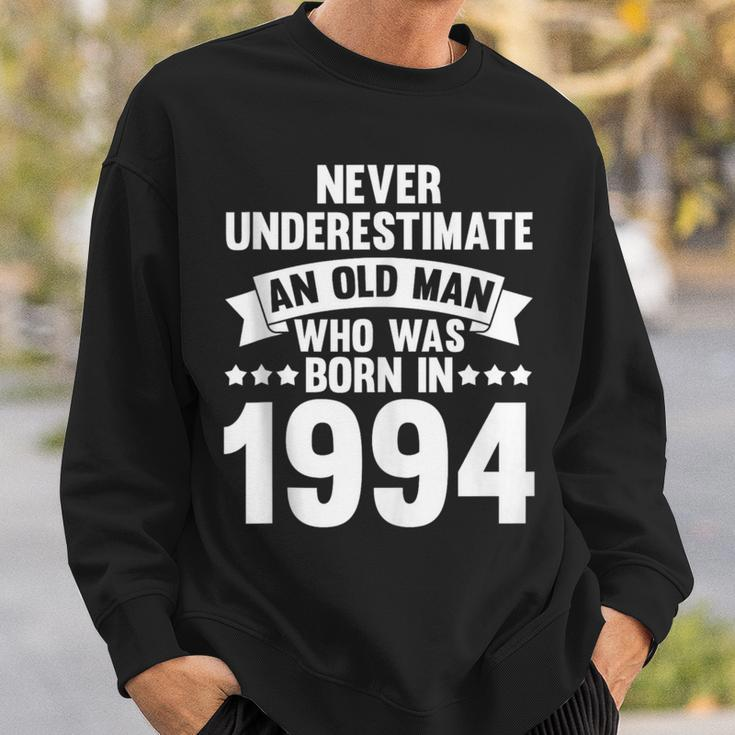 Never Underestimate Man Who Was Born In 1994 Born In 1994 Sweatshirt Gifts for Him