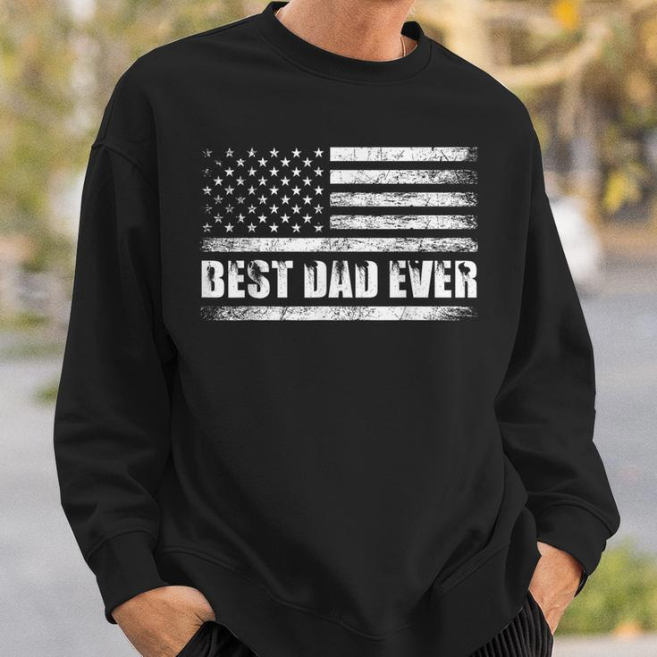 Usa Flag Best Dad Ever Daddy Fathers Day Dad Gifts Sweatshirt Gifts for Him