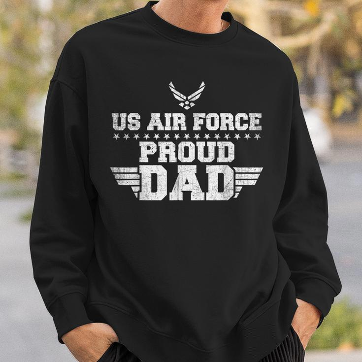Usaf Proud Usa Air Force Dad Military Veteran Pride Gift For Men Sweatshirt Gifts for Him