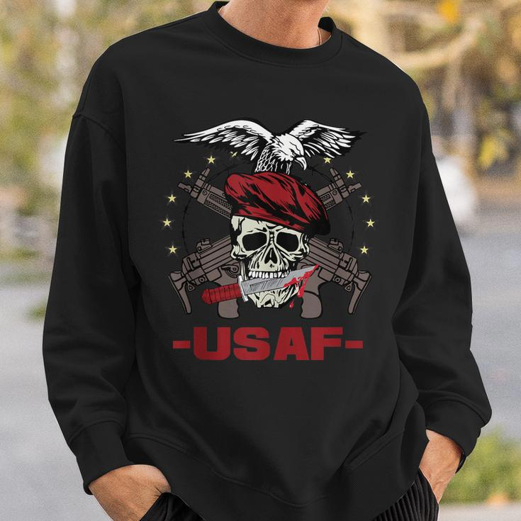 Usaf United States Air Force Eagle Skull Sweatshirt Gifts for Him