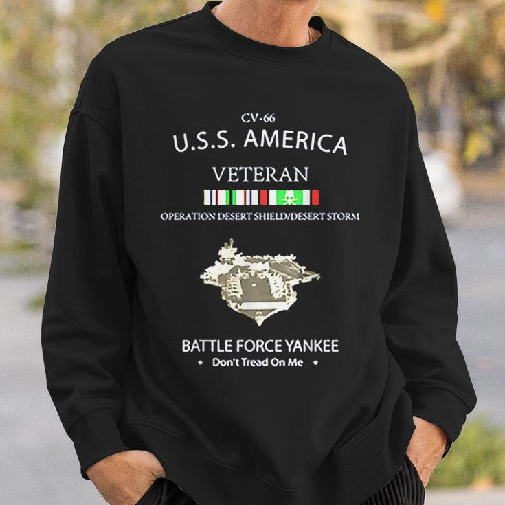 Uss America Desert Storm Veteran Sweatshirt Gifts for Him
