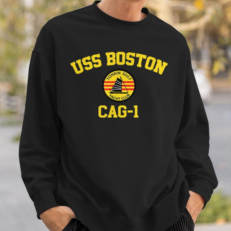 Uss Boston Cag1 Tonkin Gulf Yacht Club Sweatshirt Gifts for Him