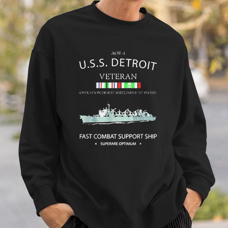 Uss Detroit Veteran Sweatshirt Gifts for Him