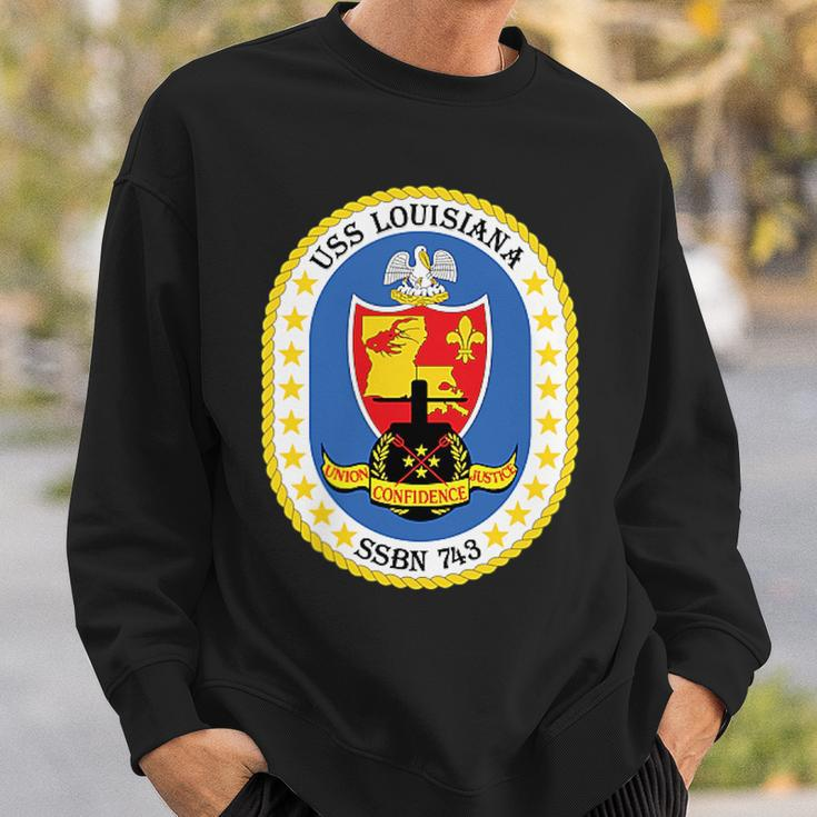 Uss Louisiana Ssbn743 Sweatshirt Gifts for Him