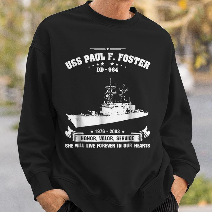 Uss Paul F Foster Dd964 Sweatshirt Gifts for Him