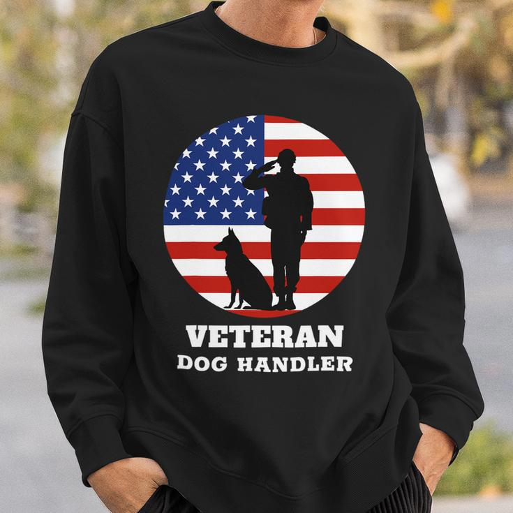 Veteran Vets Usa Veteran Dog Handler K9 Veterans Sweatshirt Gifts for Him