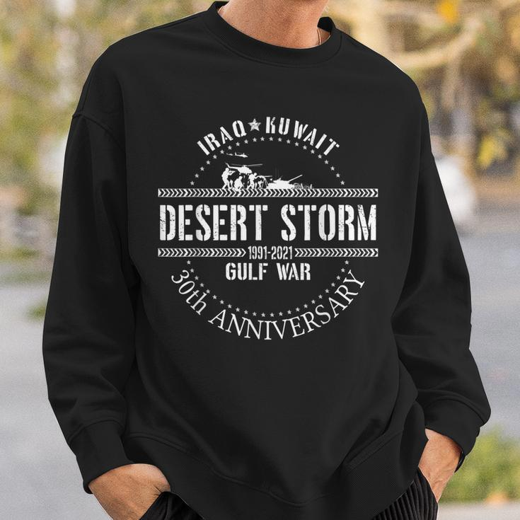 Veterans Day Desert Storm 30Th Anniversary 1991 Army Veteran Sweatshirt Gifts for Him