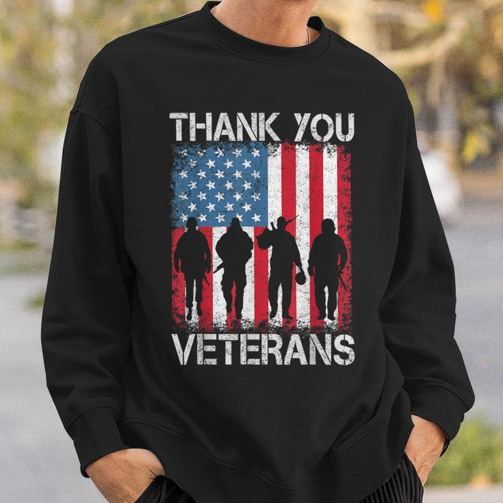 Veterans Day Thank You Veterans Proud Sweatshirt Gifts for Him