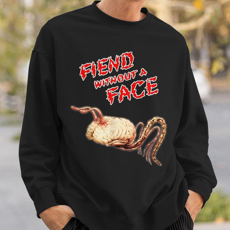 Vintage Horror Monster Fiend Without A Face Horror Sweatshirt Gifts for Him
