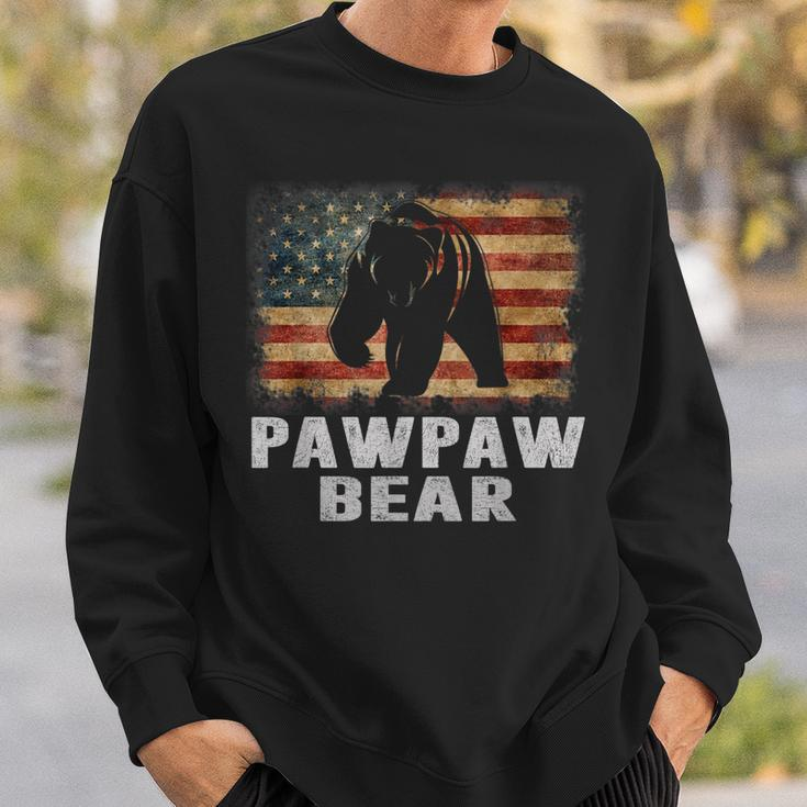 Vintage Pawpaw Bear Pawpaw Wildling Fathers Day Dad Gift Gift For Mens Sweatshirt Gifts for Him