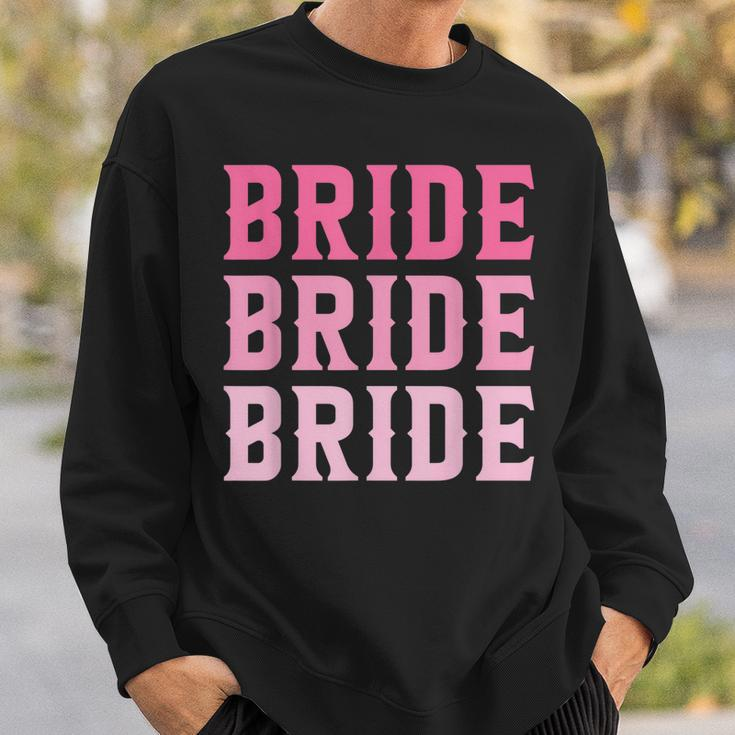 Vintage Retro Bride Rodeo Cowgirl Bachelorette Party Wedding Sweatshirt Gifts for Him
