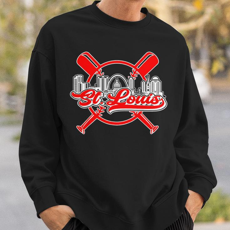 Vintage St Louis Baseball Sweatshirt Gifts for Him