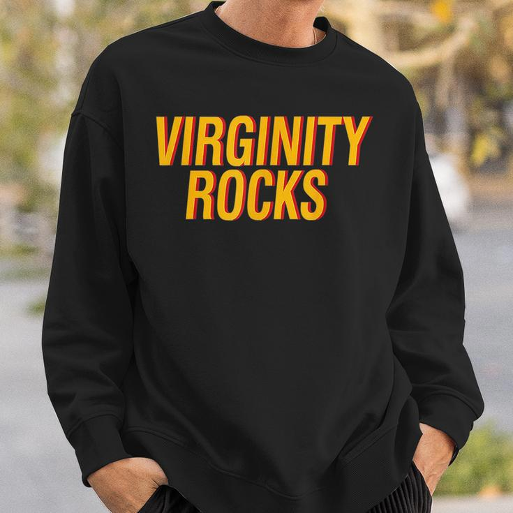 Virginity Is The Only Movement That Rocks Funny Sweatshirt Gifts for Him