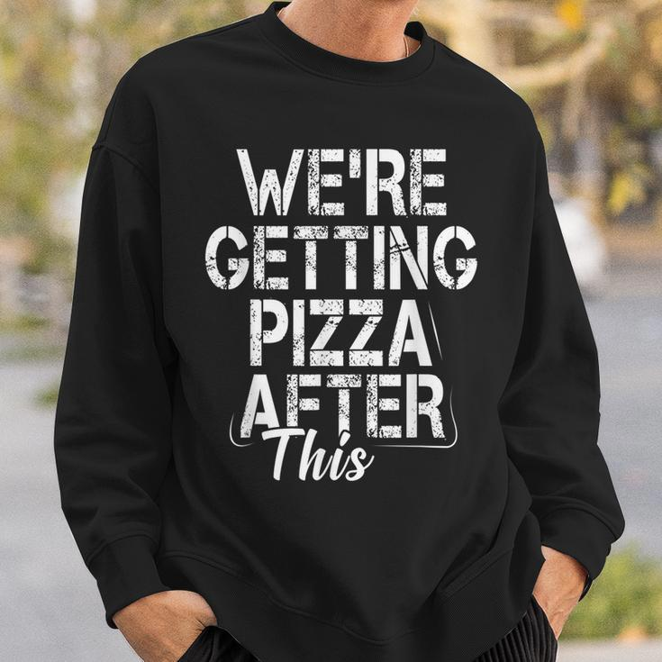 Were Getting Pizza After This Funny Workout Gym Gift Pizza Funny Gifts Sweatshirt Gifts for Him
