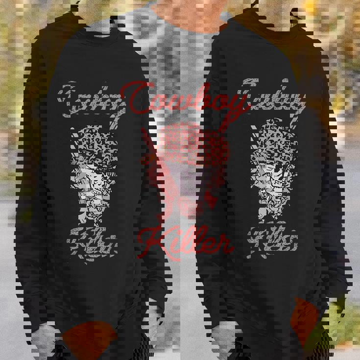 Western Cowboy Hat Cowboy Killer Sweatshirt Gifts for Him