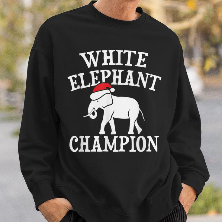 White Elephant Champion Party Christmas Sweatshirt Gifts for Him