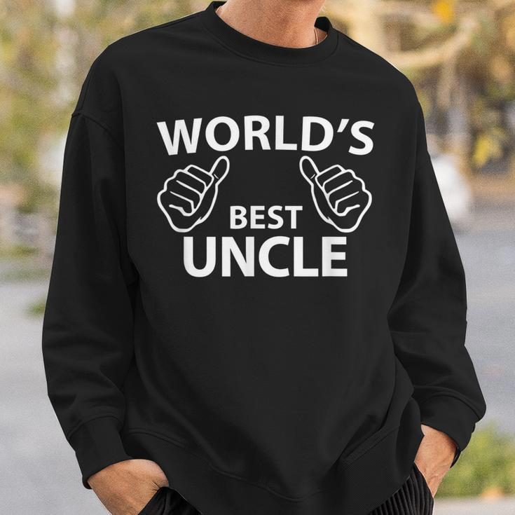 Worlds Best Uncle Cool Uncles Gift Sweatshirt Gifts for Him