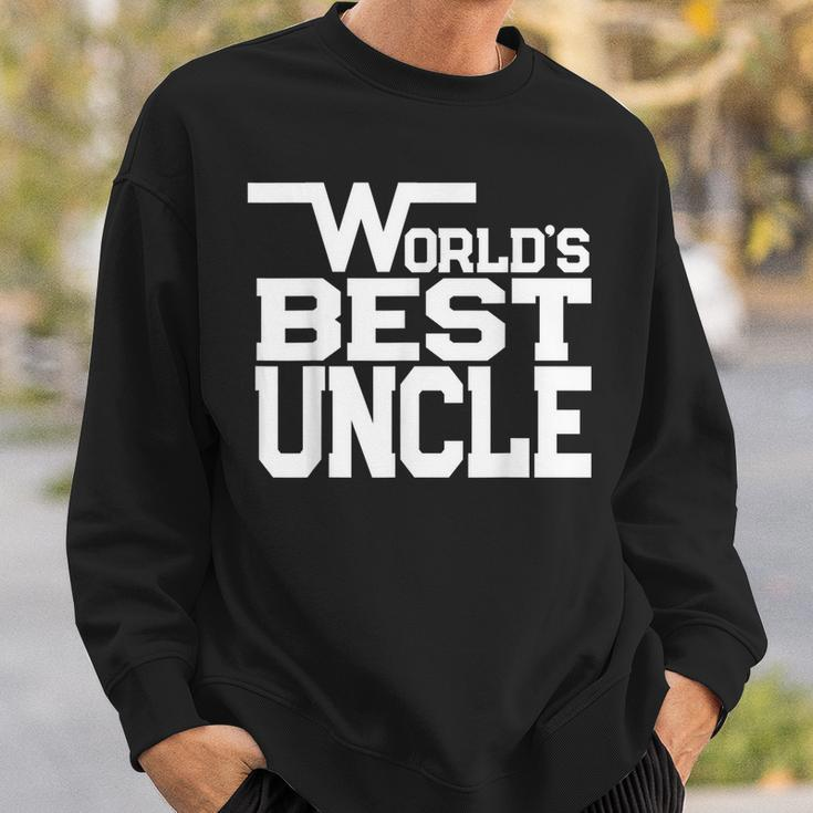 Worlds Best Uncle Uncle Gift Sweatshirt Gifts for Him