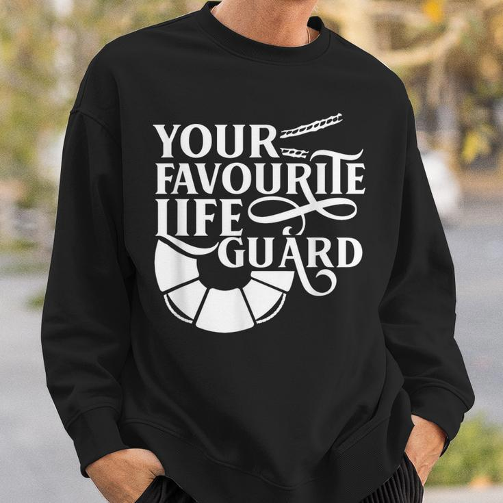 Your Favourite Lifeguard Job Life Guard Sayings Sweatshirt Gifts for Him