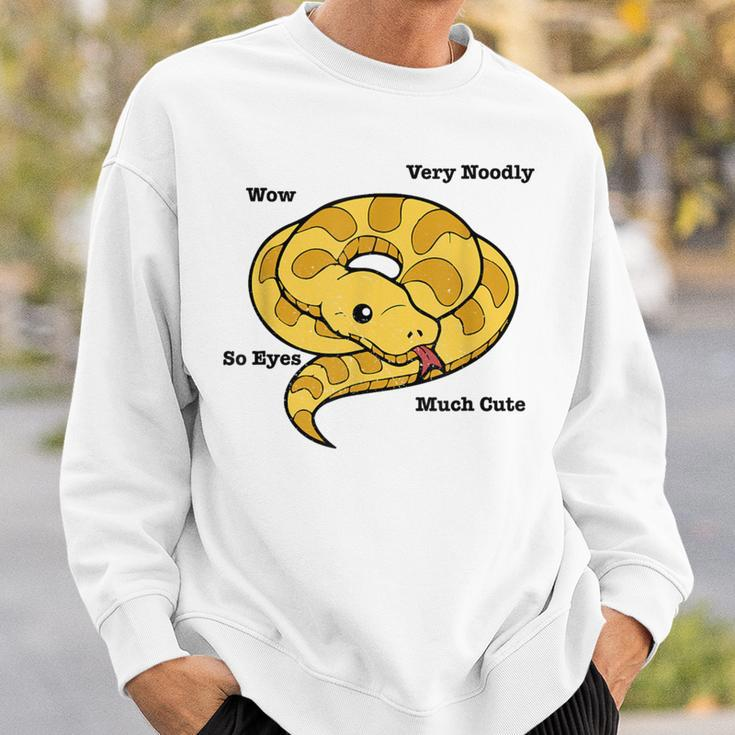 Adorable Ball Python Snake Anatomy Sweatshirt Gifts for Him