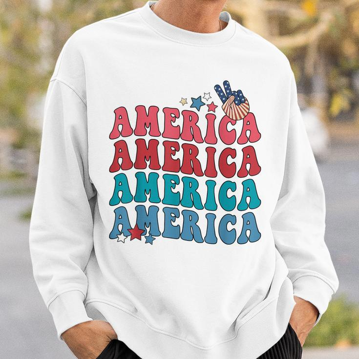 America Patriotic 4Th Fourth Of July Independence Day Sweatshirt Gifts for Him