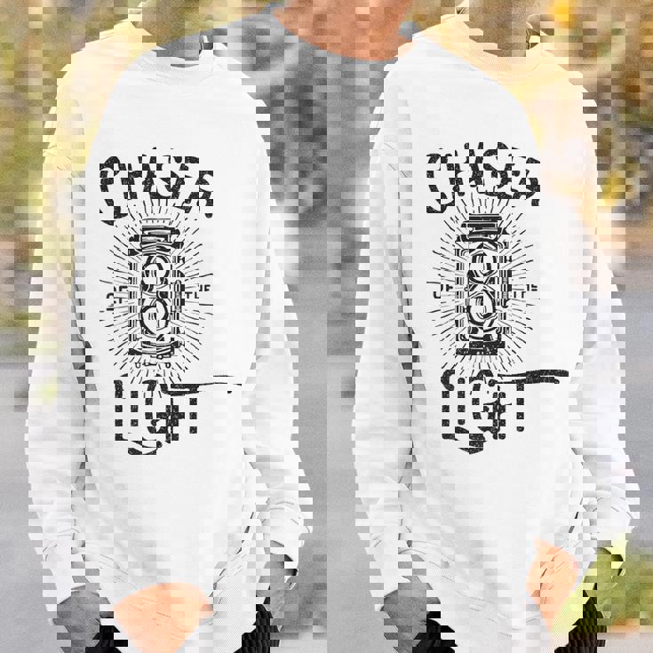 Analog Photography LoverLight Chaser Photography Funny Gifts Sweatshirt Gifts for Him