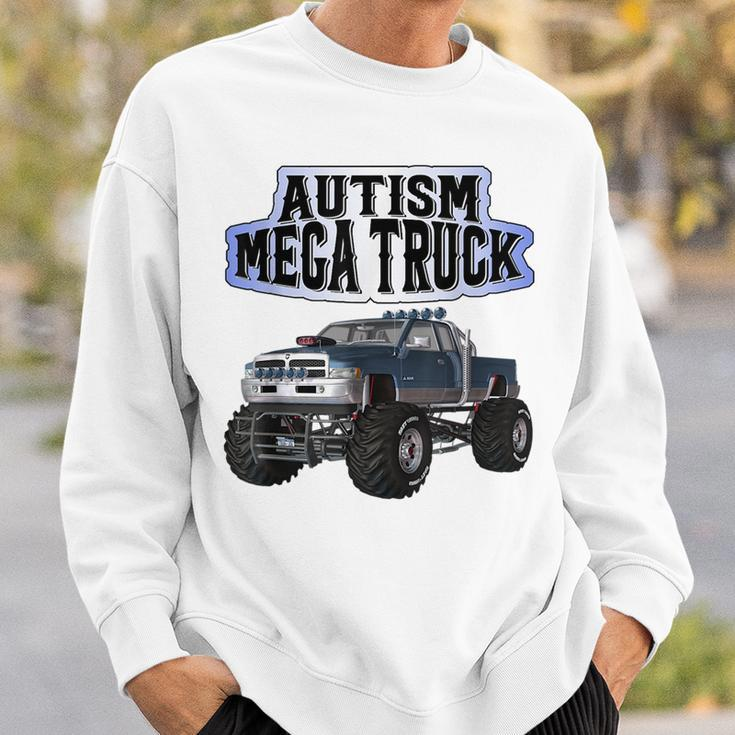 Autism Mega Truck Sweatshirt Gifts for Him