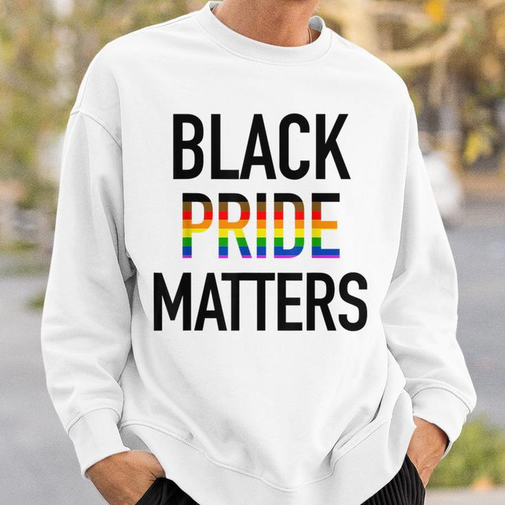 Black Pride Matters Black Gay Pride Lgbtq Equality Sweatshirt Gifts for Him