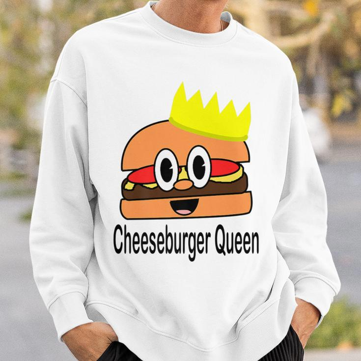 Cheeseburger Queen Sweatshirt Gifts for Him
