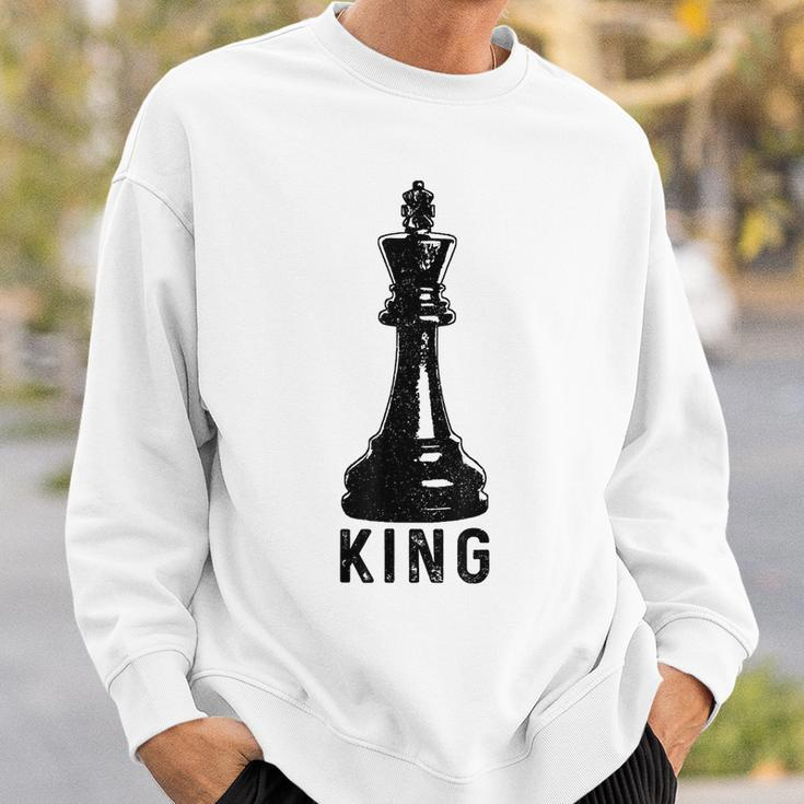 Chess Player King Vintage Halloween Costume Chess Master Gift For Mens Sweatshirt Gifts for Him