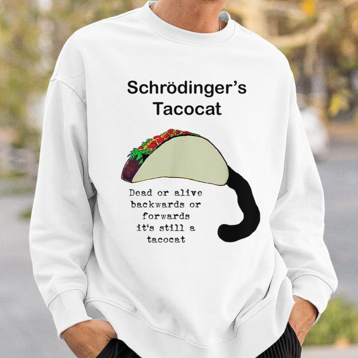 Dark Humor Tacocat Funny Quirky Physics Joke Humor Funny Gifts Sweatshirt Gifts for Him